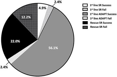 Added Value of Rescue Devices in Intra-Arterial Thrombectomy: When Should We Apply Them?